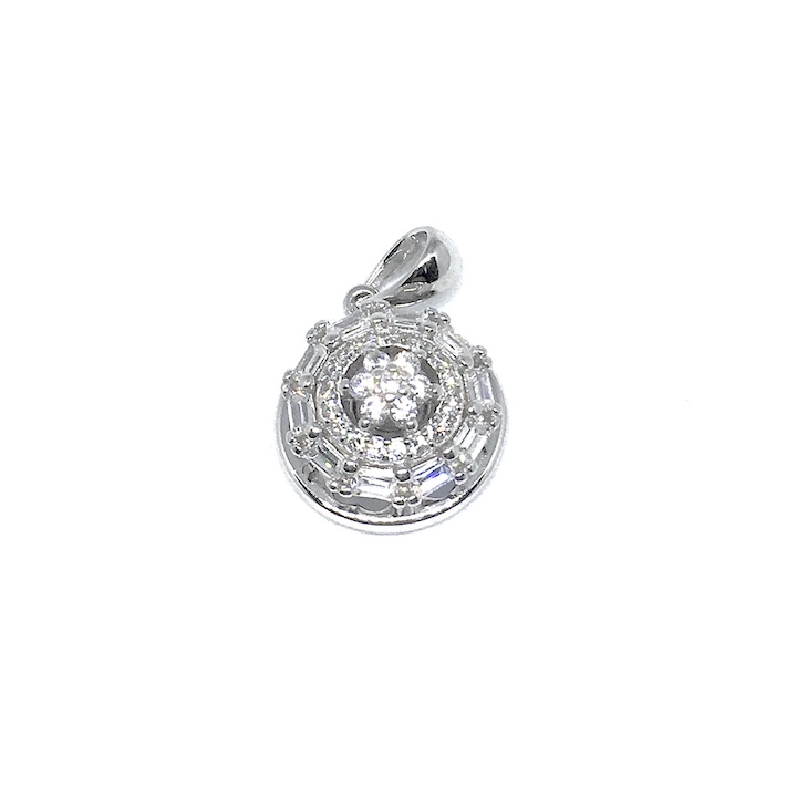 Buy Sterling Silver Cubic Zirconia Necklace - Lifesutram