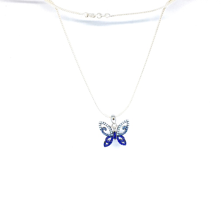 CRYSTAL BUTTERFLY MINI necklace – Mazza Boutique