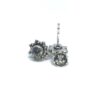Tiny star stud earrings