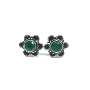 Emerald cut earrings